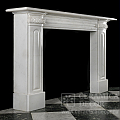 Портал для камина из белого мрамора в стиле Регентства. Артикул: 1948-MP. Фото №3