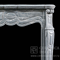 Мраморный портал Помпадур из серого мрамора. Артикул: 1939-MP. Фото №2