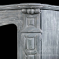 Мраморный портал Помпадур из серого мрамора. Артикул: 1939-MP. Фото №3
