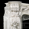 Монументальный мраморный портал для камина. Артикул: 1935-MP. Фото №2
