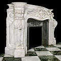Монументальный мраморный портал для камина. Артикул: 1935-MP. Фото №4
