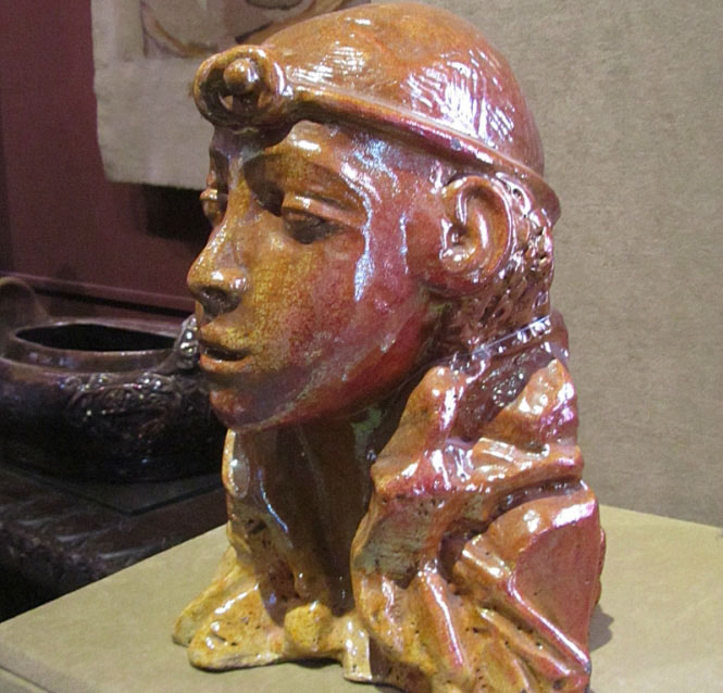 Статуэтка «Египтянка» (керамика), Абрамцево