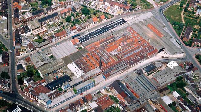 Фабрика Winckelmans, Ломм Фабрика Winckelmans вид сверху, Ломм