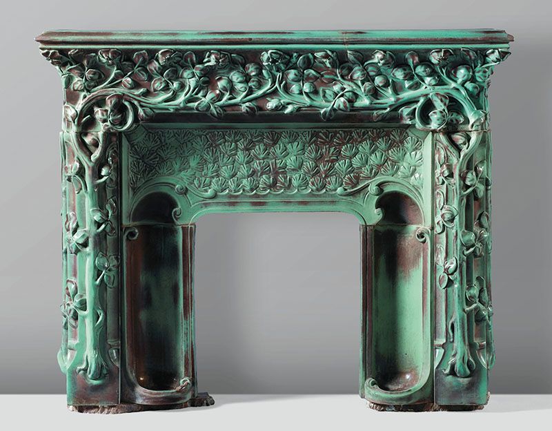 Портал в стиле ар-нуво Портал в стиле ар-нуво. Emile Muller & Cie, ок. 1897 г.