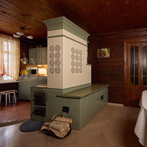 Изразцовая печь в интерьере, коллекции:. Фото 500x500