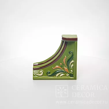 Керамический арочный элемент с декоративным рельефом (1-2) 74274/50576/11987