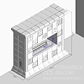 Портал для камина в интерьере, коллекции:. Фото №3