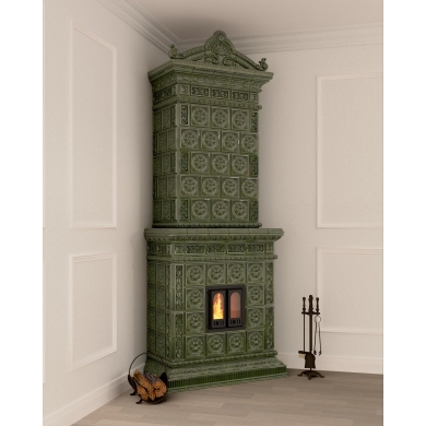 Проект облицовки углового камина в коллекции Дорф.