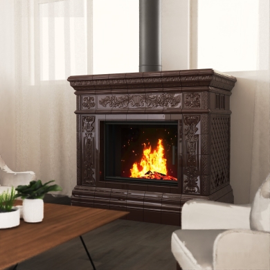 Проект облицовки каминной топки Астов ПС 700 в коллекции Альбион.