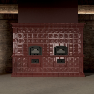 Проект облицовки печного комплекса в ресторане.