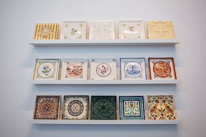 Фрагмент экспозиции шоурума CeramicaDecor