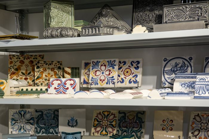 Зона консультаций в шоуруме CeramicaDecor