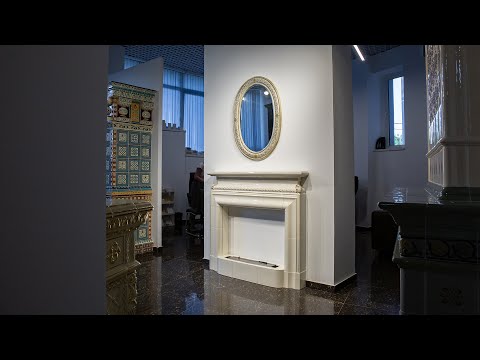 Портал с биокамином 
